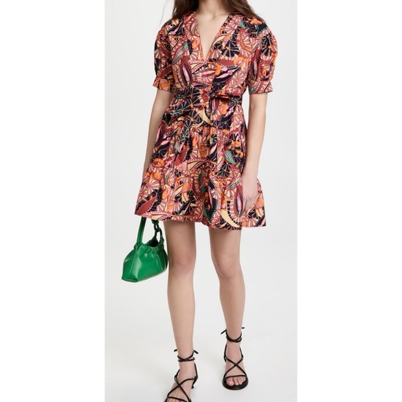 ALC Russet Multi Carey Dress - Picture 2 of 6